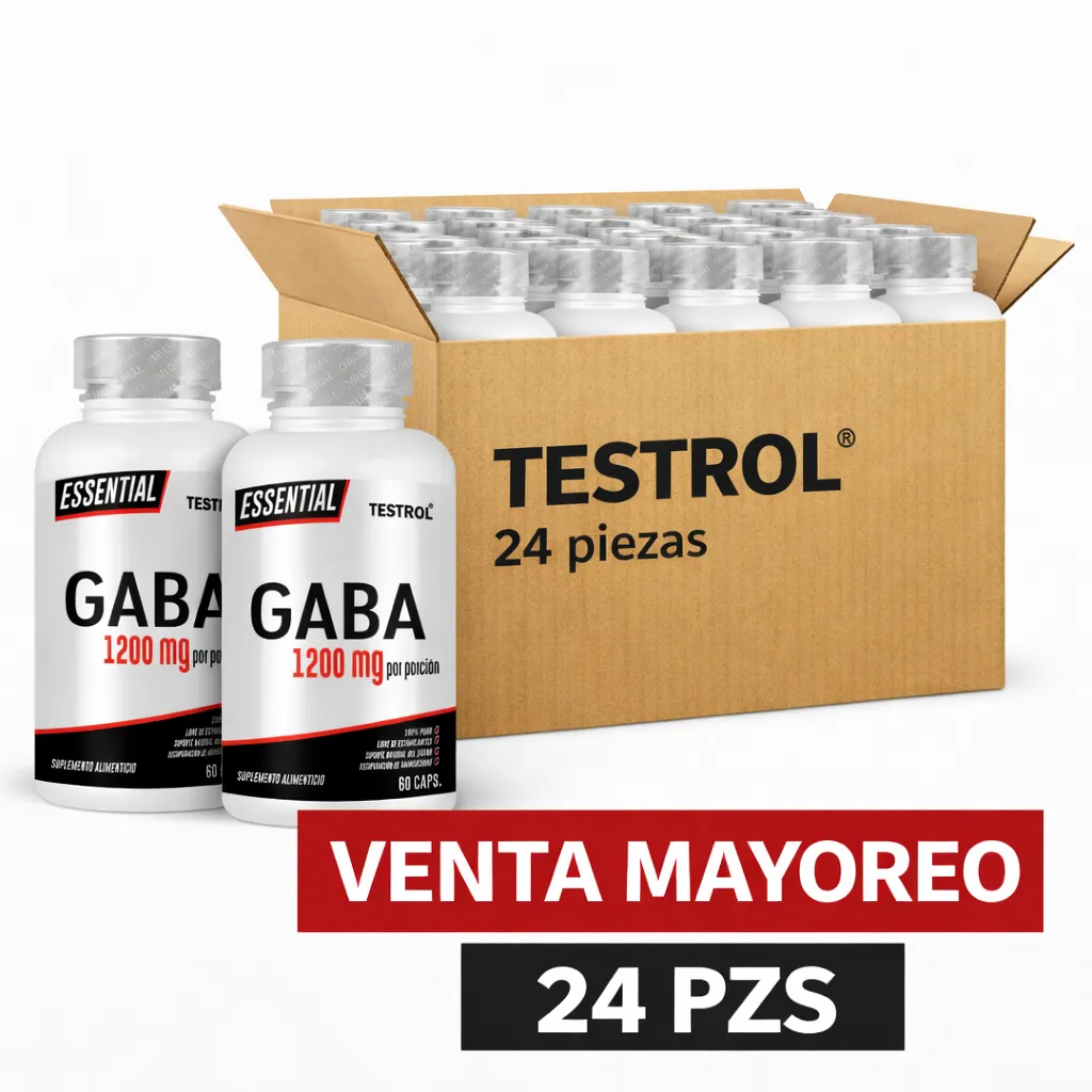 MAYOREO- GABA 6O CAPS - CAJA 24 PIEZAS