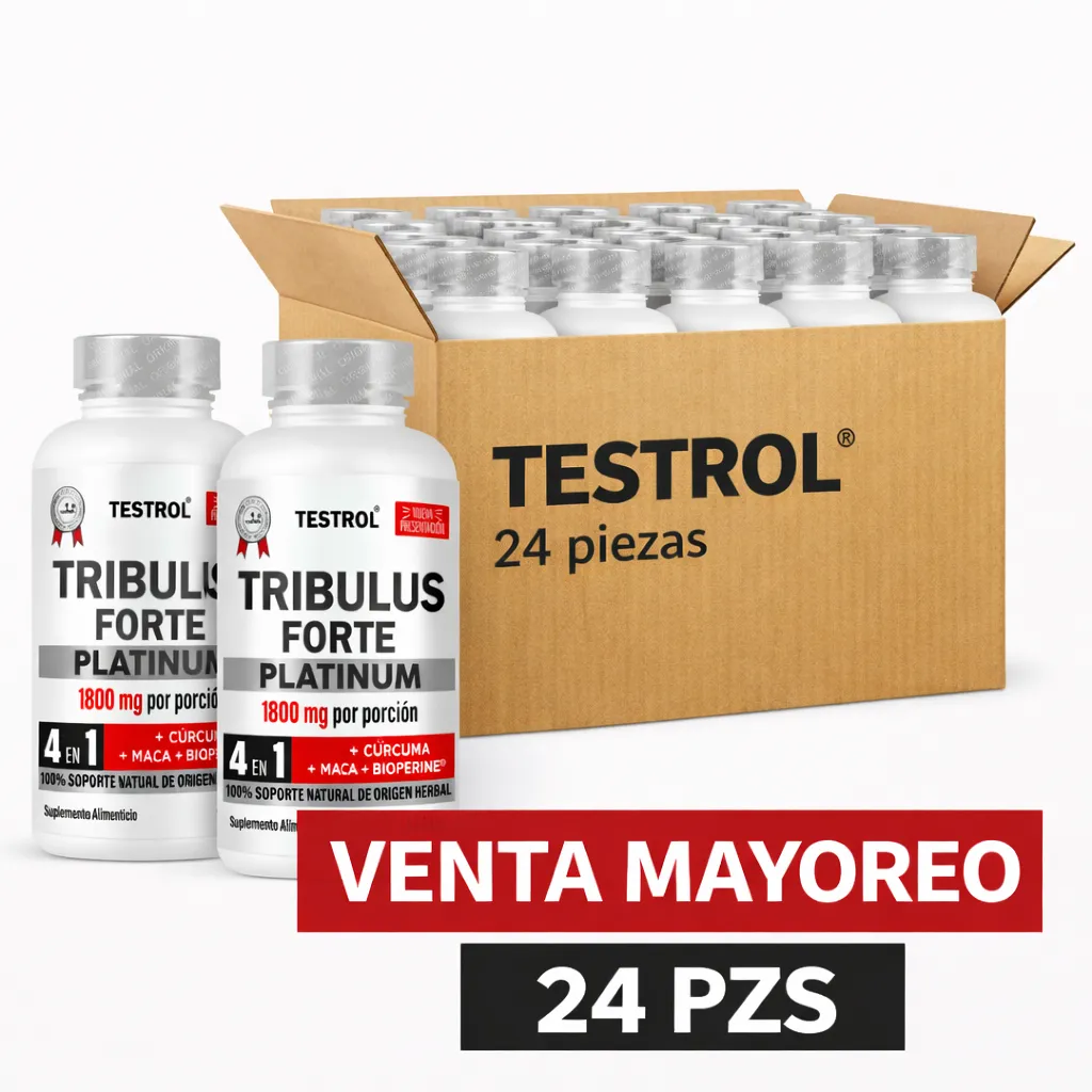MAYOREO- TRIBULUS FORTE 9O CAPS - CAJA 24 PIEZAS
