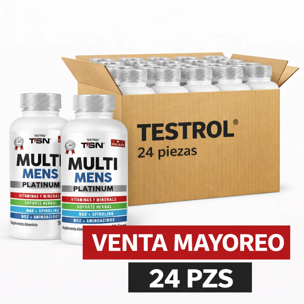 MAYOREO- MULTI MENS 9O CAPS - CAJA 24 PIEZAS