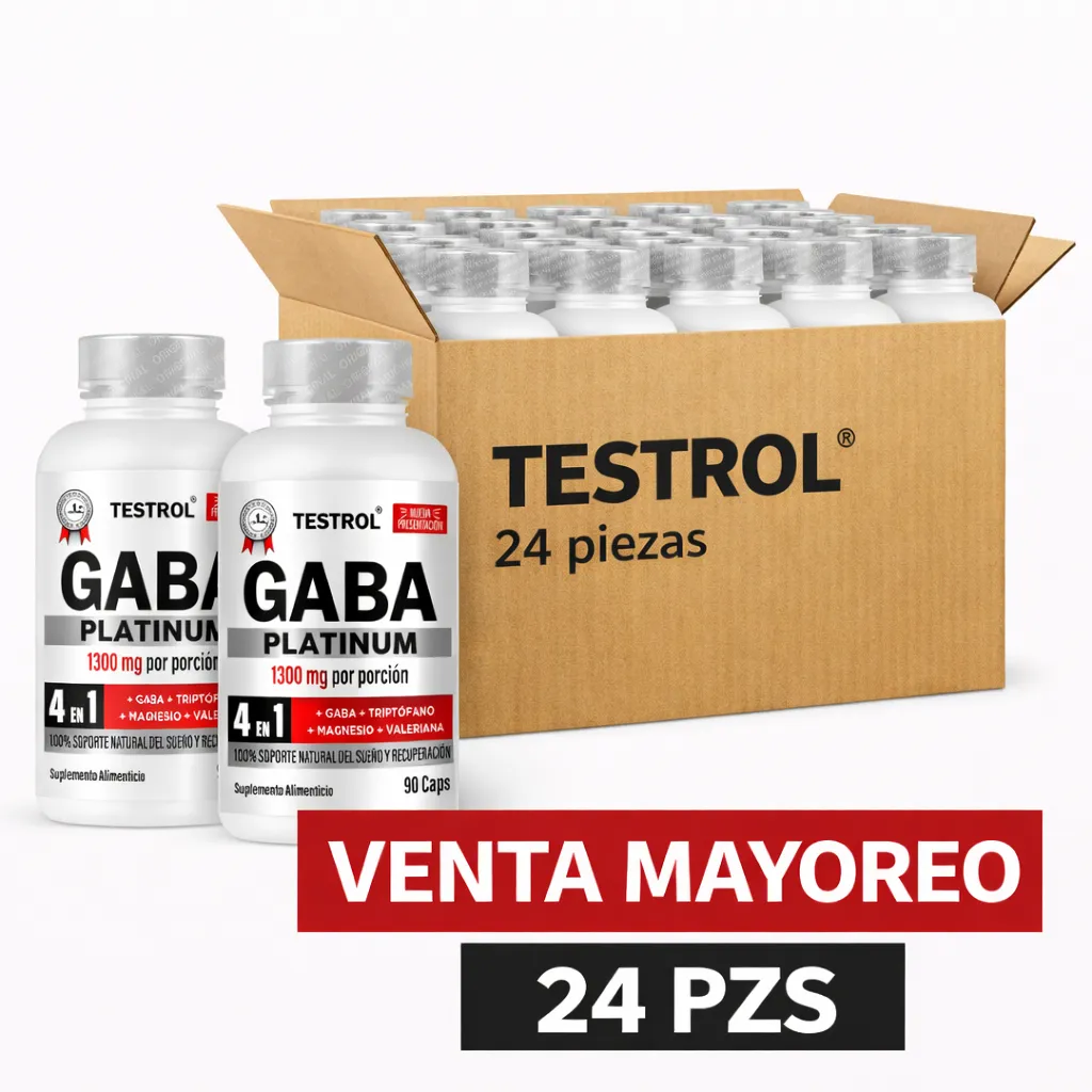 MAYOREO- GABA PLATINUM- CAJA 24 PIEZAS